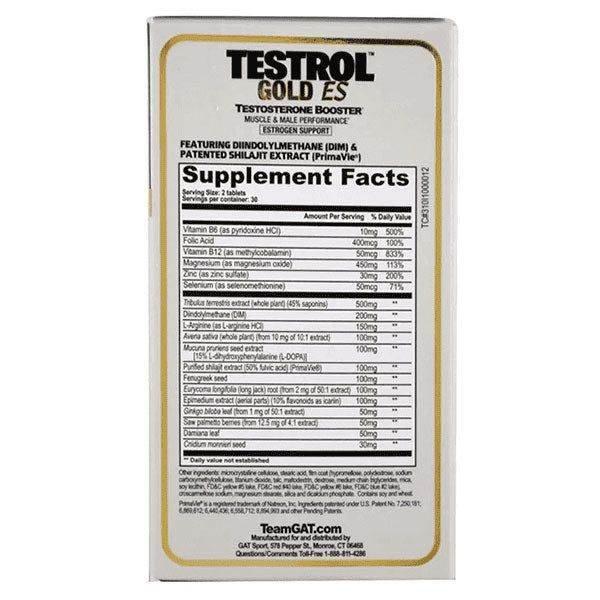 GAT Testrol Gold Es 60 Tablets